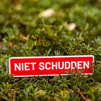 NIET SCHUDDEN